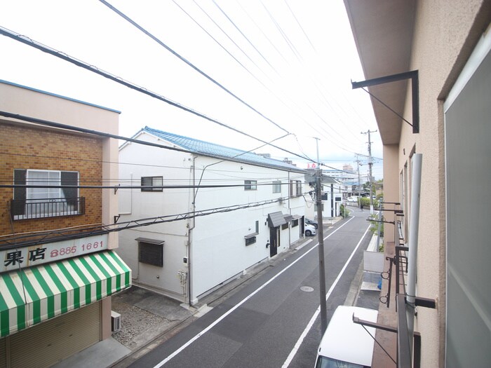 室内からの展望 寺山ハイツ