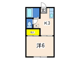 間取図 司ハイツ