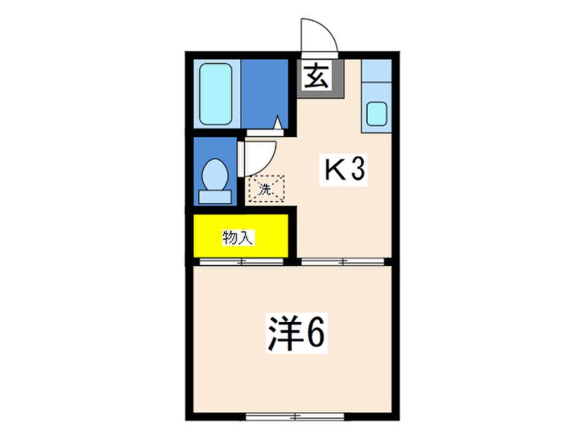 間取図 司ハイツ