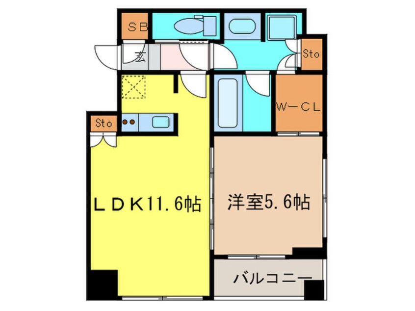 間取図 レジディア日本橋馬喰町Ⅲ