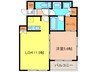 レジディア日本橋馬喰町Ⅲ 1LDKの間取り