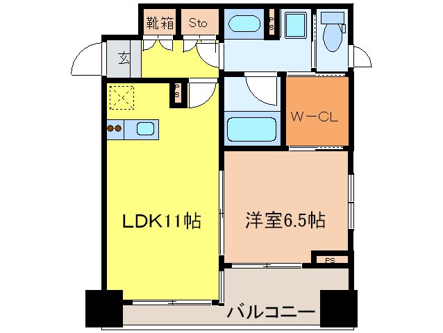 間取り図 レジディア日本橋馬喰町Ⅲ