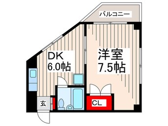 間取図 BLDG福島