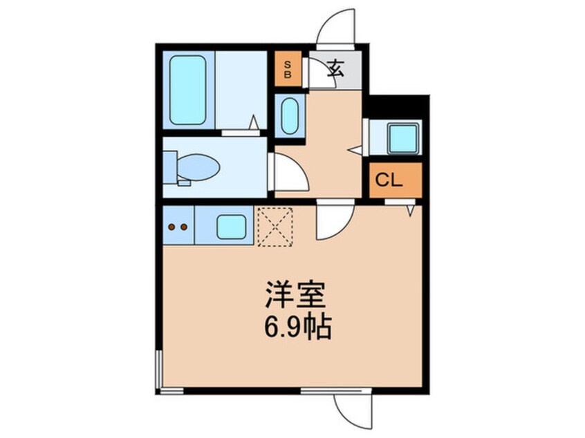 間取図 レピュア神楽坂駅前レジデンス