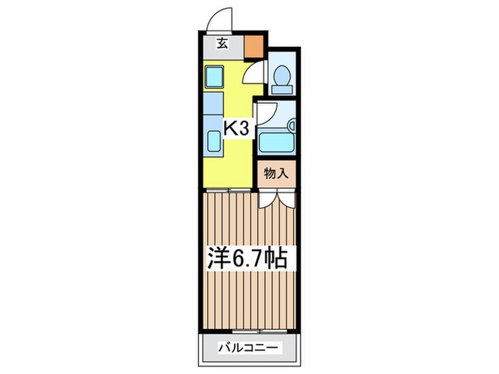 間取り図 第５オカダビル