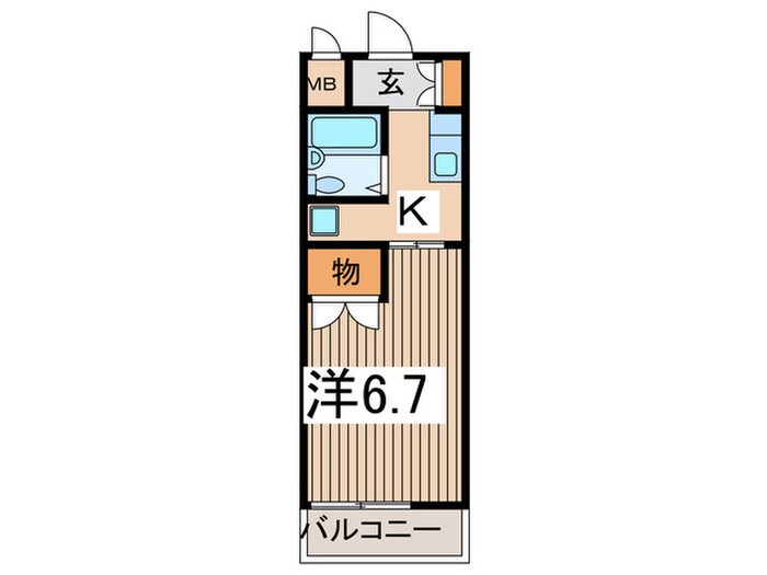 間取り図 第三カトレアハイツ