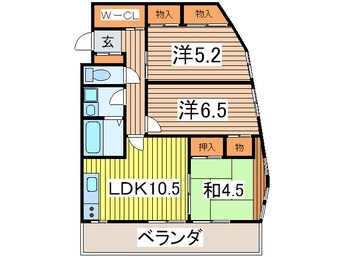 間取図 レ・アール・ジャルダン