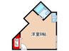 サンハイツ 1Rの間取り