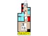 ユリカロゼAZ亀有North Tower 1Kの間取り
