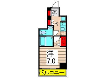 間取図 ユリカロゼAZ亀有North Tower