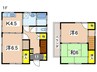 Ｋ様戸建 3Kの間取り