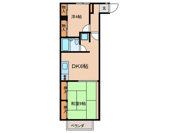 間取り図 三恵ハウスＢ