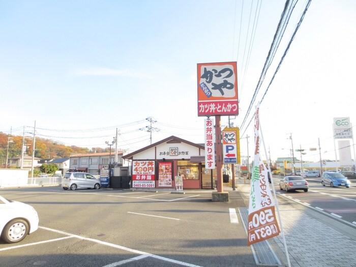 かつや(その他飲食（ファミレスなど）)まで750m ビックウェル