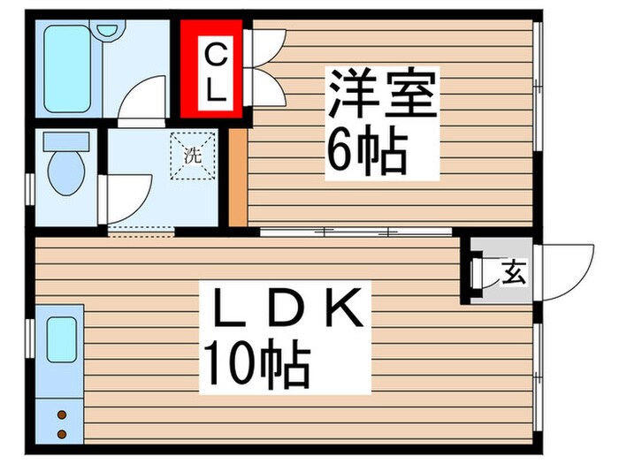 間取り図 ジュネパレス南流山４