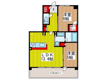 間取図 シティハウス大宮吉敷町(1103)