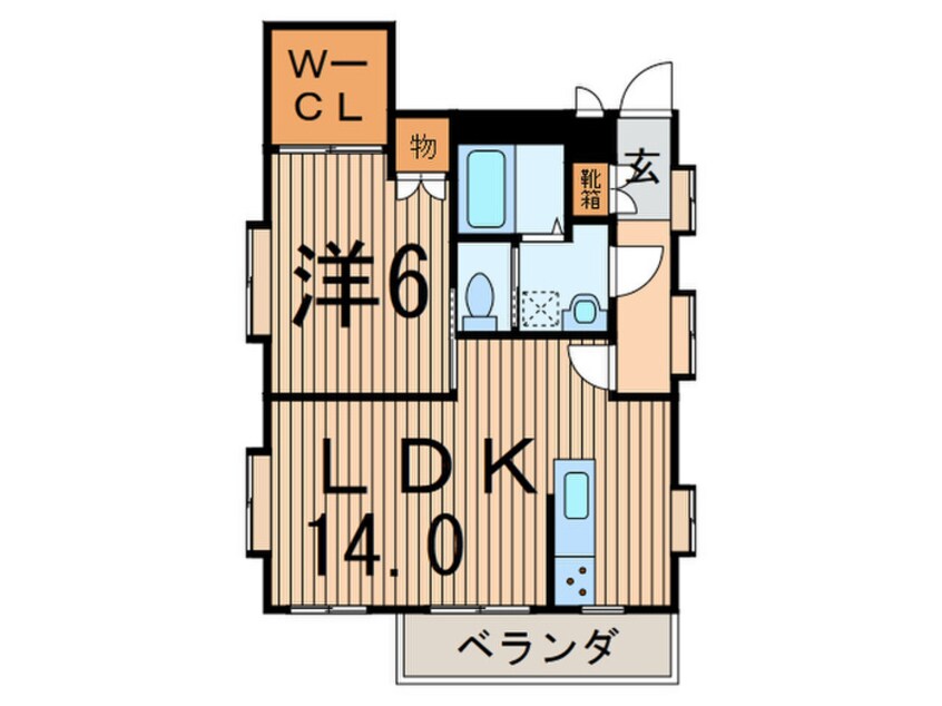 間取図 グランドハ－ミテ－ジ