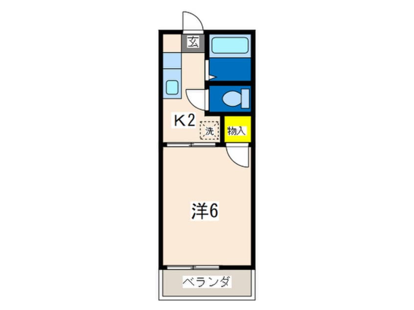 間取図 第一サフランハイツ