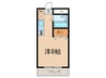 サンクチュアリ－８４９ 1Rの間取り