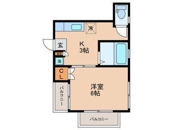 間取図 北林コ－ポ