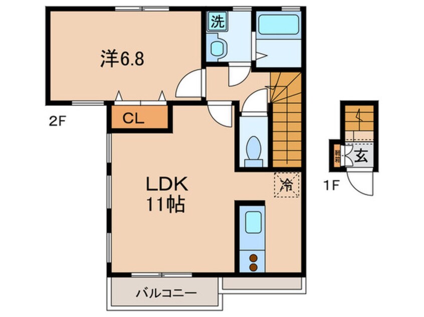 間取図 クリス八雲