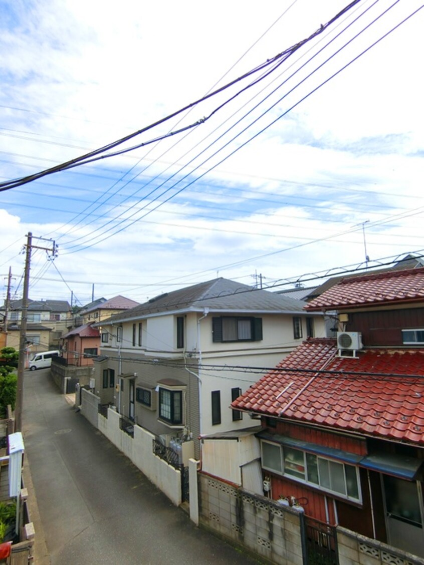 室内からの展望 松郷貸家