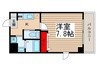 ロ－ズバンク矢切 1Kの間取り