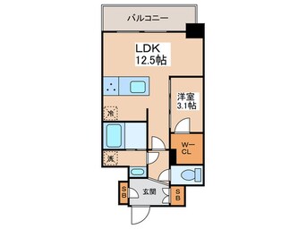 間取図 ルネサンスコート錦糸町Ⅱ