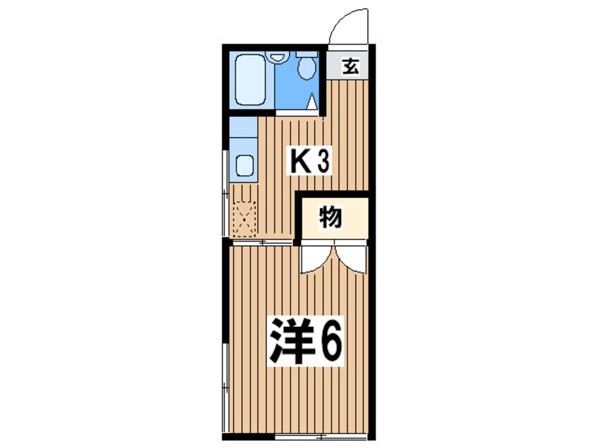 間取図 カーサ第三笹原