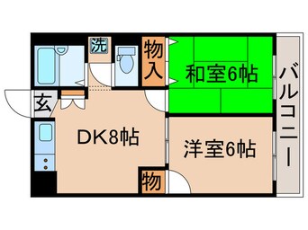 間取図 パレスロイヤル