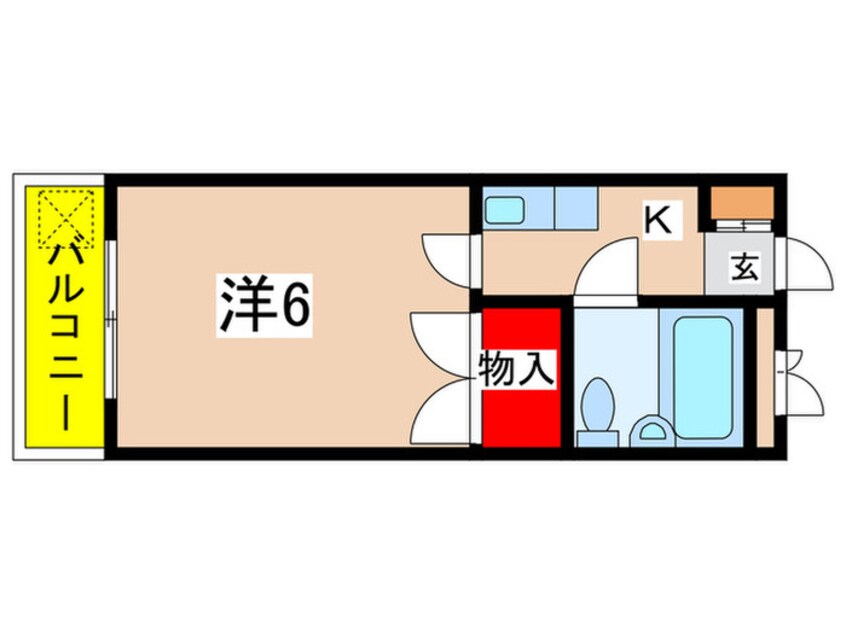 間取図 サンアベニュー葵