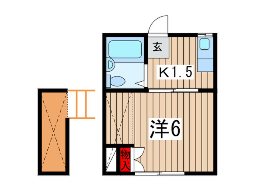 間取図 ツインテラス