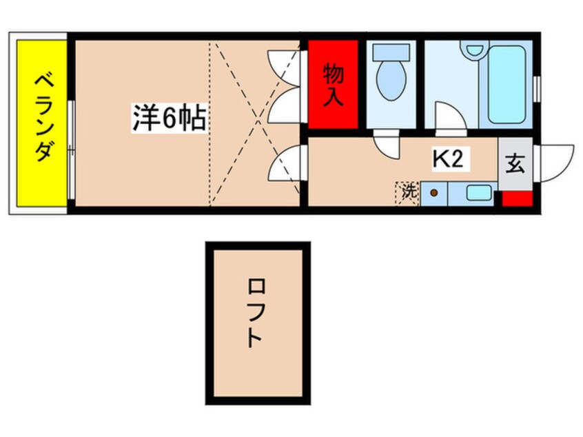 間取図 メゾン・ヤマユリ