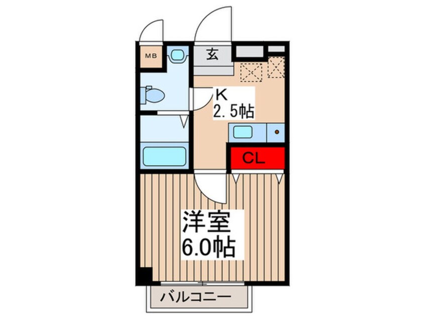 間取図 グリーンクラブ大宮