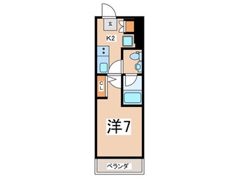間取図 ティーリーフ横浜ベイステージ