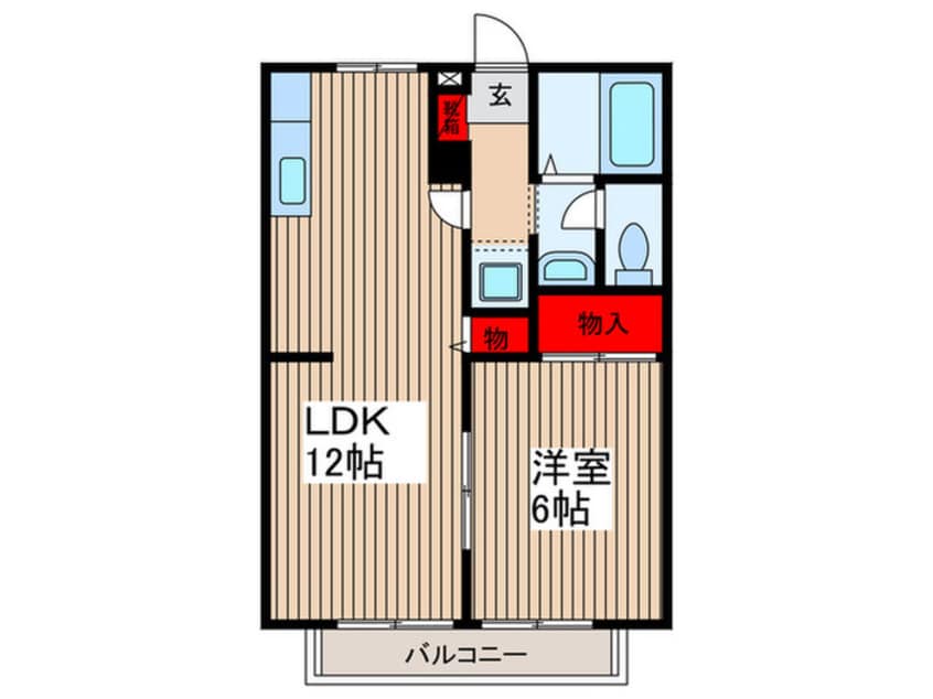 間取図 グリーンラインＡ