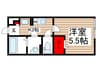 グレイス高野Ⅱ 1Kの間取り