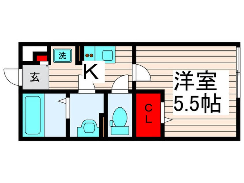 間取図 グレイス高野Ⅱ