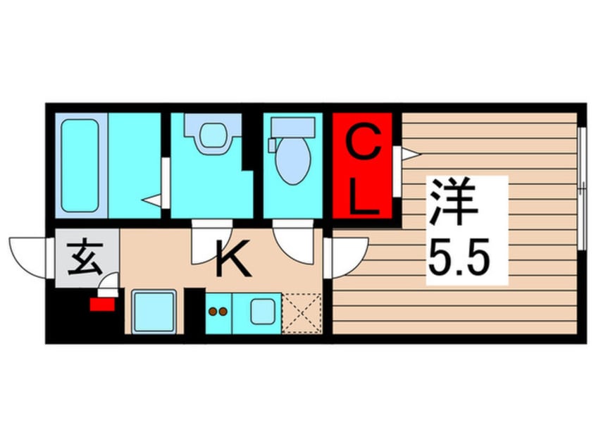 間取図 グレイス高野Ⅱ