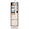 ＣＦ白楽 1Kの間取り