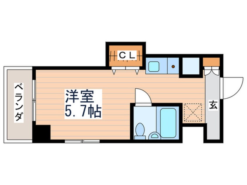 間取図 フォレスト１ビル