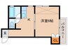 ハイムヒロ 1Kの間取り