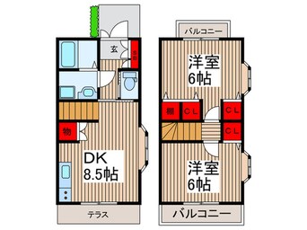 間取図 TRIANON-KOTESASHI