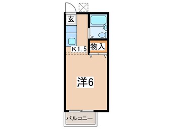間取図 清水ハイツA