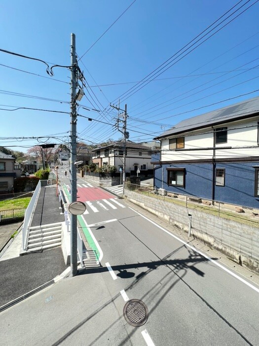 室内からの展望 清水ハイツA