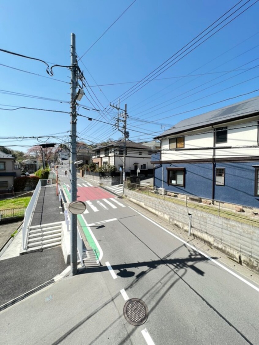 室内からの展望 清水ハイツA