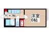 メゾンハピネス石井Ⅱ 1Rの間取り