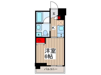 間取図 ｸﾞﾗﾝｳﾞｧﾝﾗｸｼｽ東大島(706)