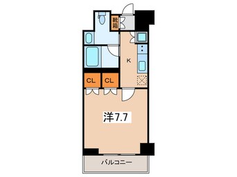 間取図 プライムメゾン西早稲田