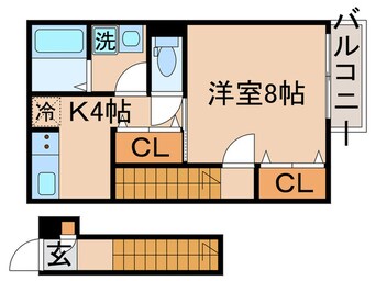 間取図 カインドコープⅢ