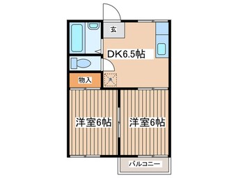 間取図 フォーブル藤沢